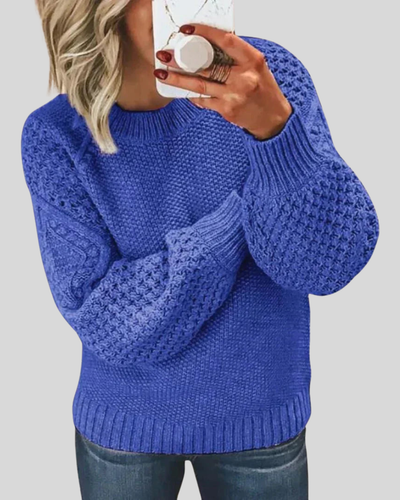 ZUZANA | Klasický vlněný svetr