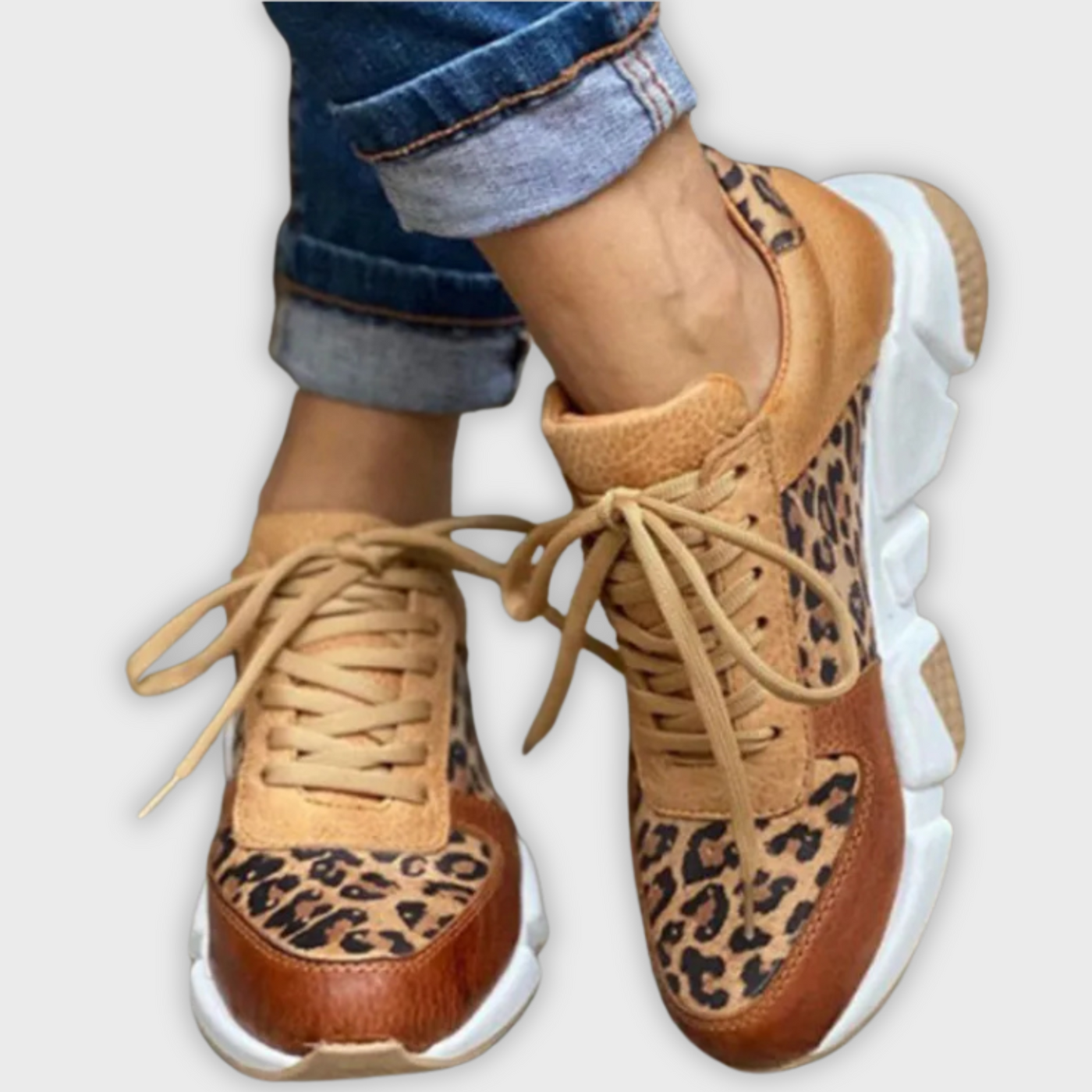 ZUZANA | Pohodlné leopardí tenisky