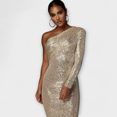 ZUZANA | Večerní šaty s kříženým topem