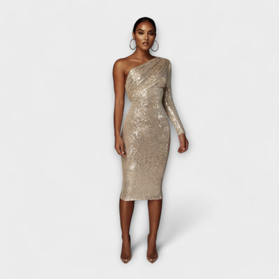 ZUZANA | Večerní šaty s kříženým topem