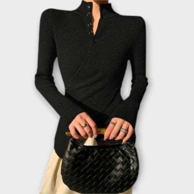 ZUZANA | Elegantní pletený svetr z bavlny