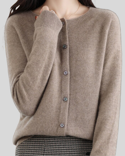 ZUZANA | Reine Merinoull Dámský O-Uringad Pletený Svetr