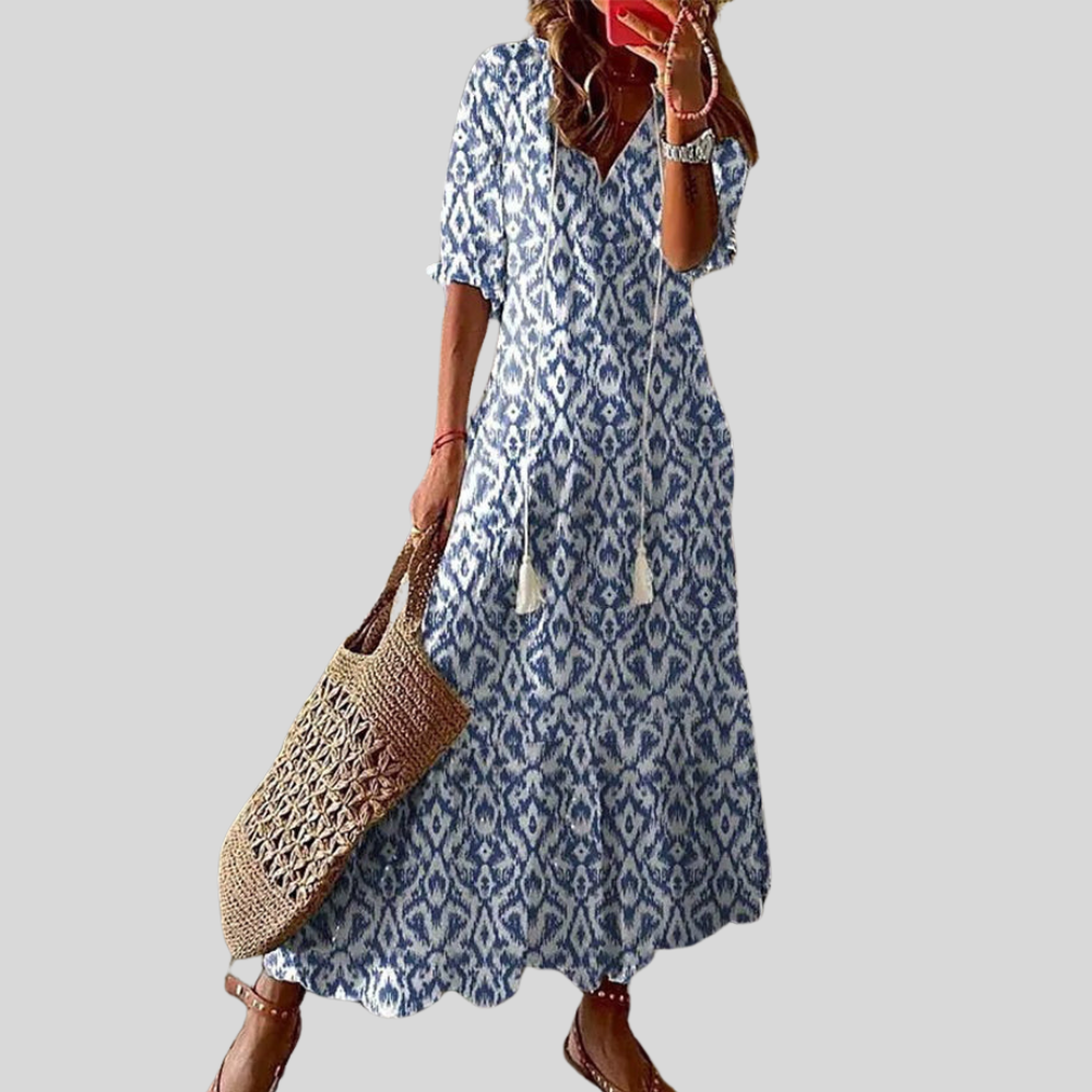 SHAINE | LOOSE BOHEMIAN DRESS |