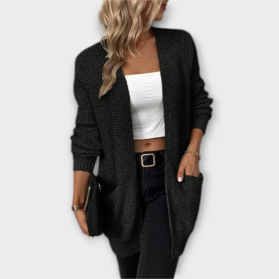 ZUZANA | Casual pletený cardigan s kapsami