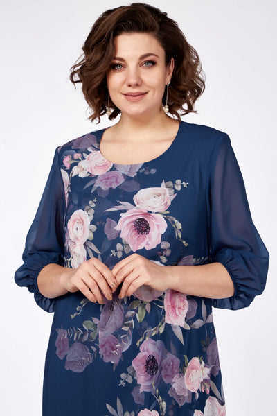 Allison™ Elegant Floral Dress