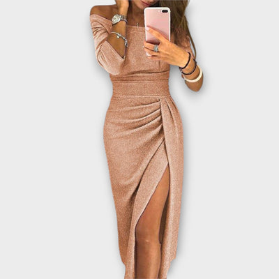 AUVIENNE | Elegantní Šaty s Odkrytými Rameny