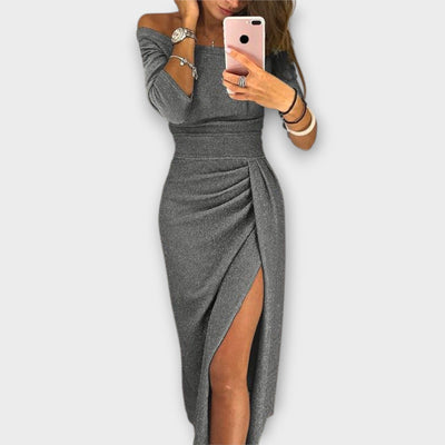 AUVIENNE | Elegantní Šaty s Odkrytými Rameny