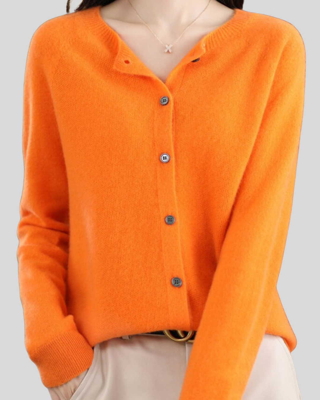 ZUZANA | Reine Merinoull Dámský O-Uringad Pletený Svetr