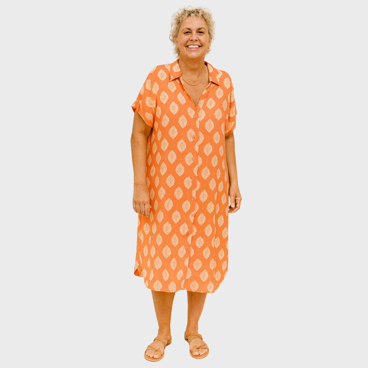 ZUZANA | Elegantní lehké košilové šaty