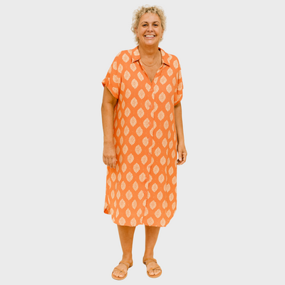 ZUZANA | Elegantní lehké košilové šaty