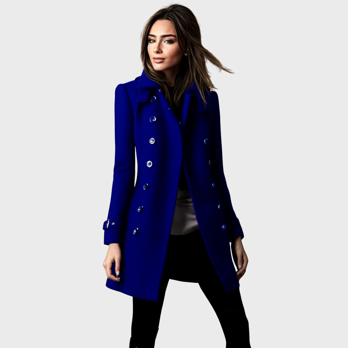 ZUZANA | Dlouhý kabát, ručně vyrobený