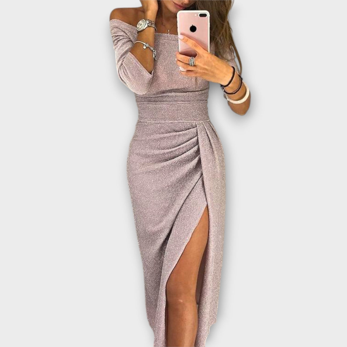 AUVIENNE | Elegantní Šaty s Odkrytými Rameny