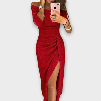 AUVIENNE | Elegantní Šaty s Odkrytými Rameny