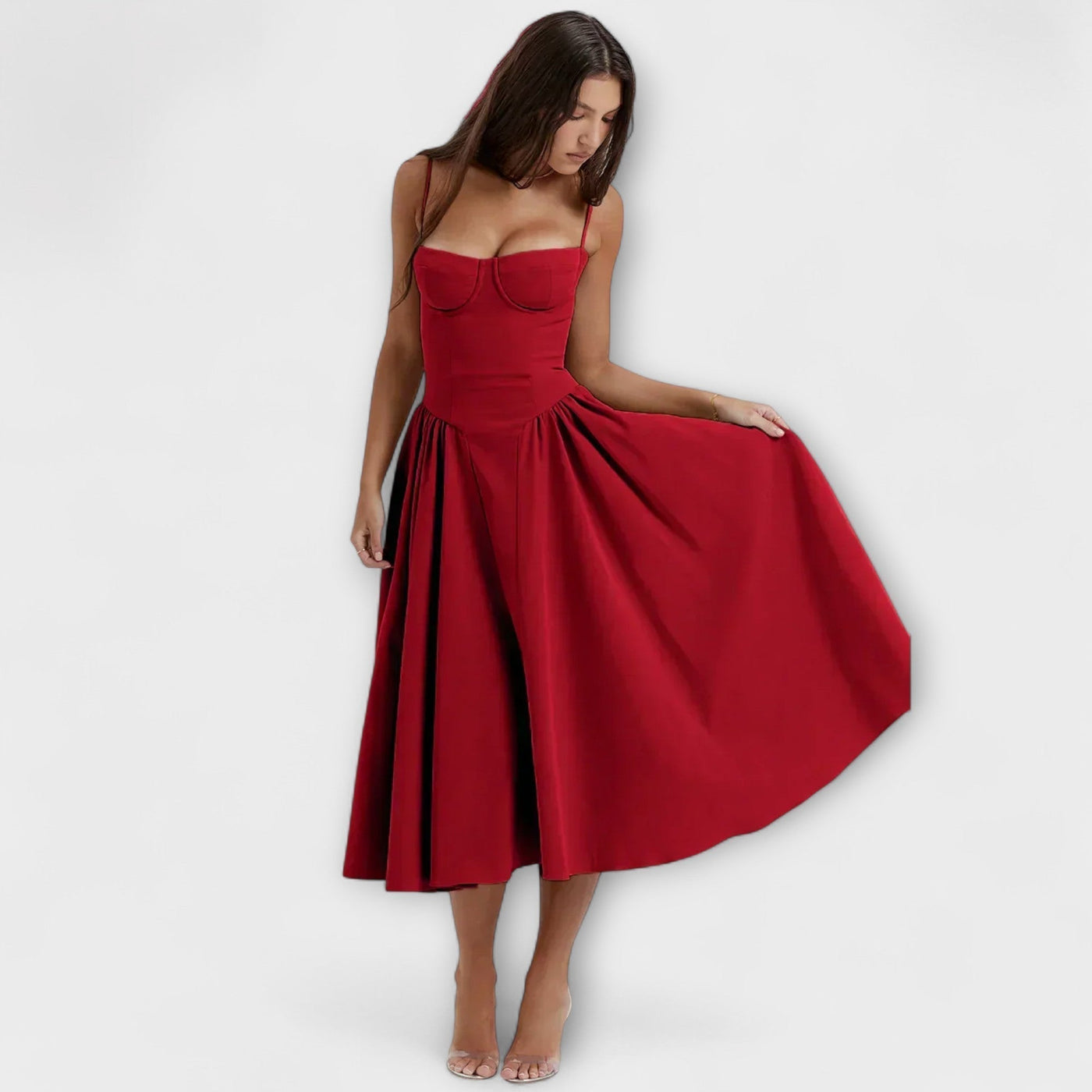 ZUZANA | Elegantní Korzetové Šaty Bez Ramínek