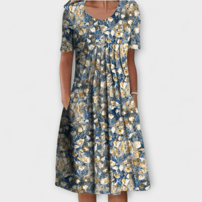 ZUZANA | Elegantní šaty s efektem kontrolování břicha