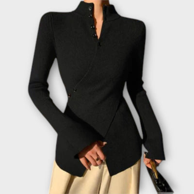 ZUZANA | Elegantní pletený svetr z bavlny