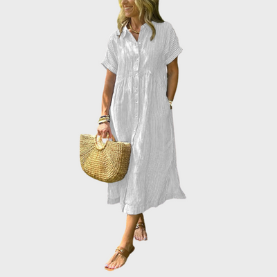 ZUZANA | Ležérní košilové šaty