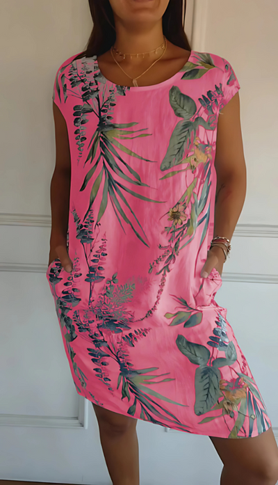 TISSIA | LOOSE PRINTED DRESS