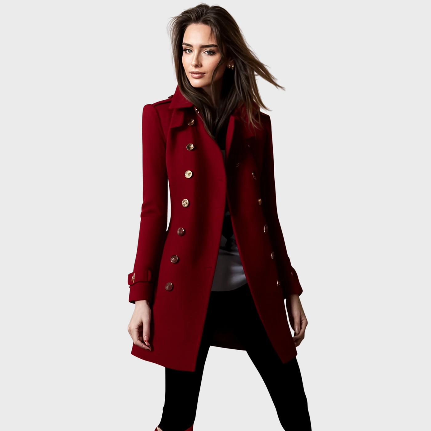 ZUZANA | Dlouhý kabát, ručně vyrobený