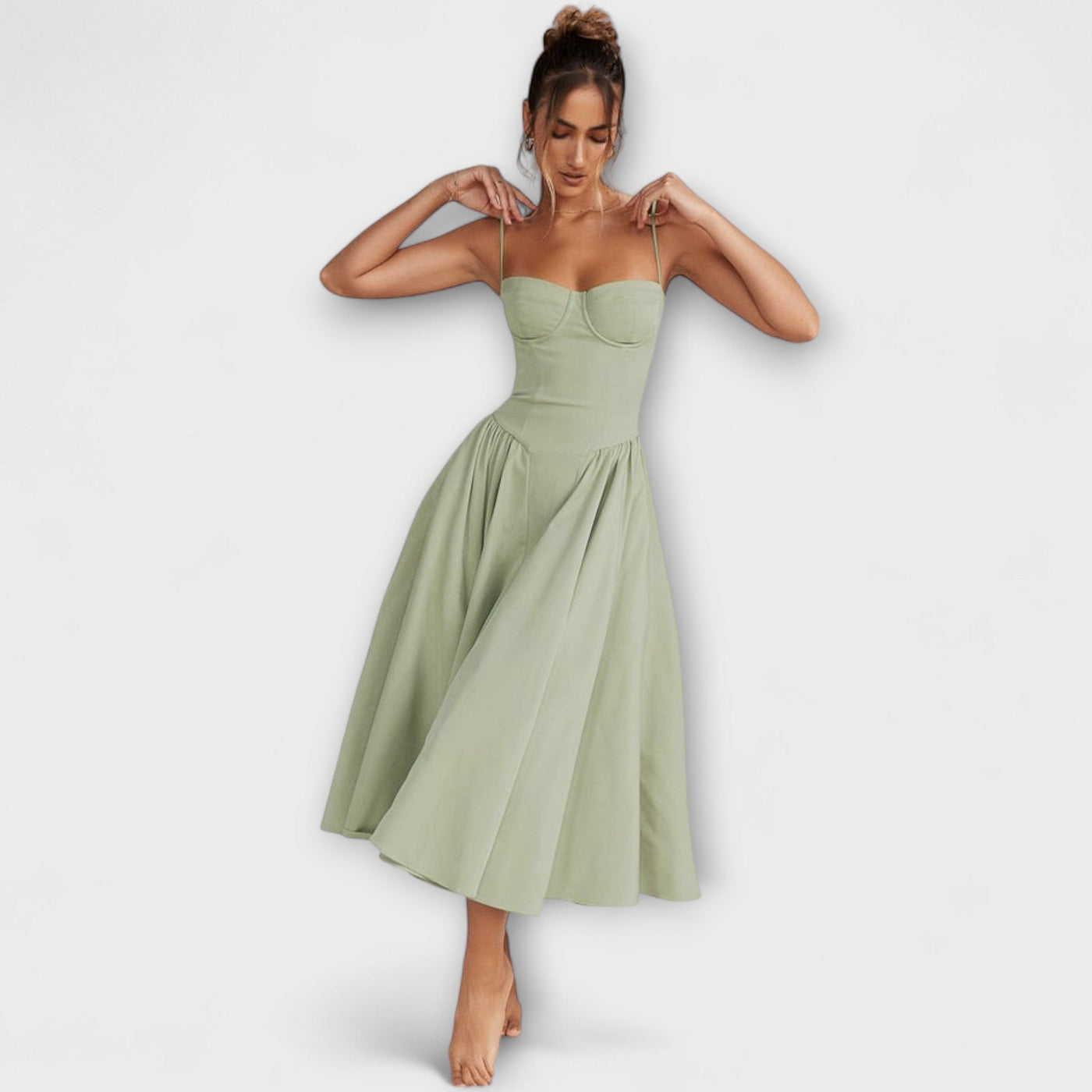 ZUZANA | Elegantní Korzetové Šaty Bez Ramínek