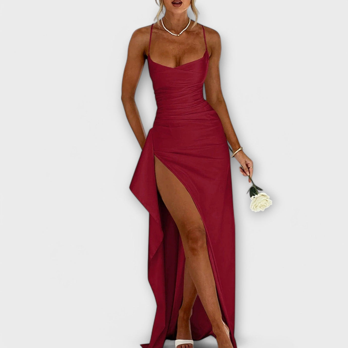 ZUZANA | Elegantní Saténové Šaty