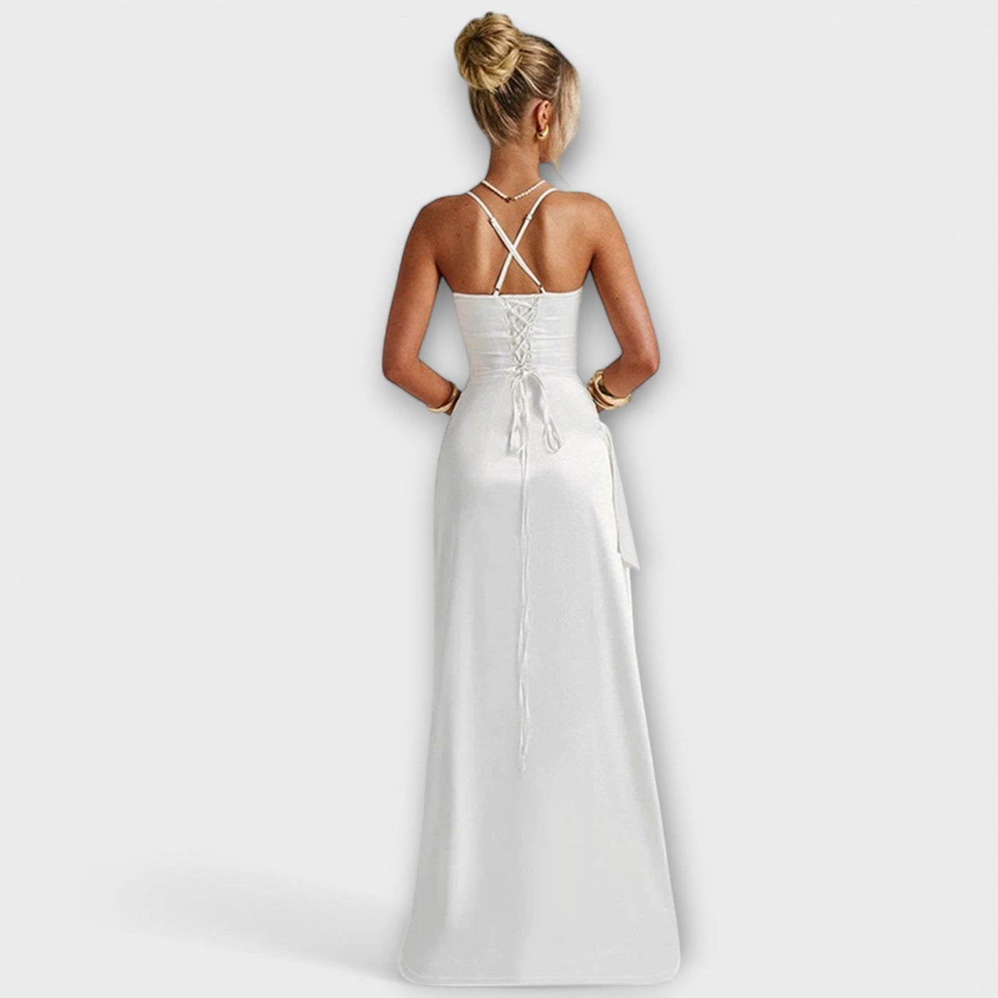 ZUZANA | Elegantní Saténové Šaty