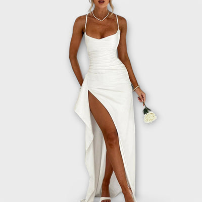 ZUZANA | Elegantní Saténové Šaty