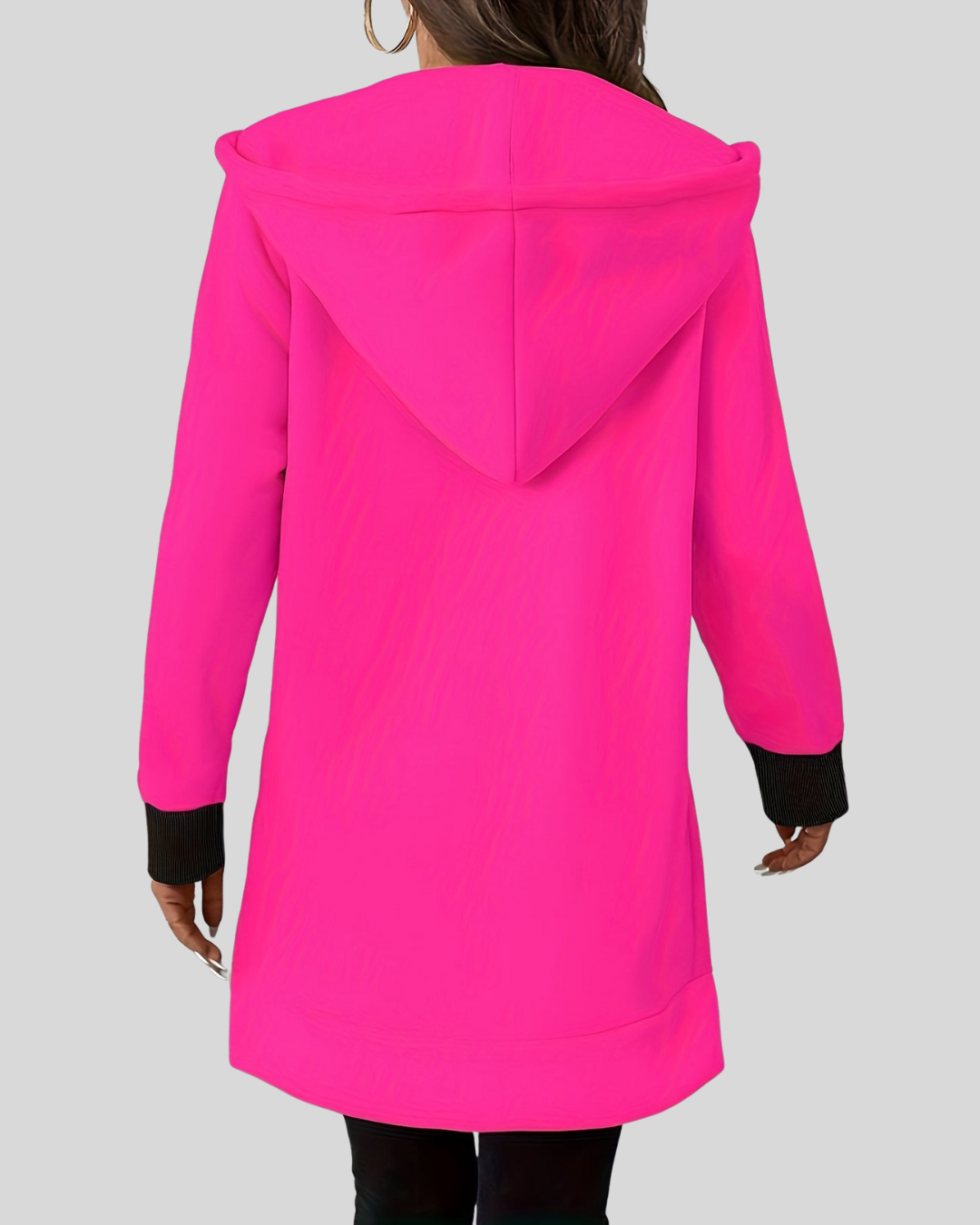 ZUZANA | Elegantní dlouhý hoodie