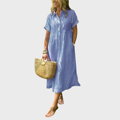 ZUZANA | Ležérní košilové šaty