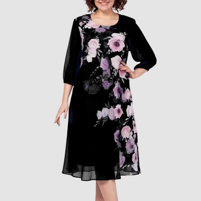 Allison™ Elegant Floral Dress