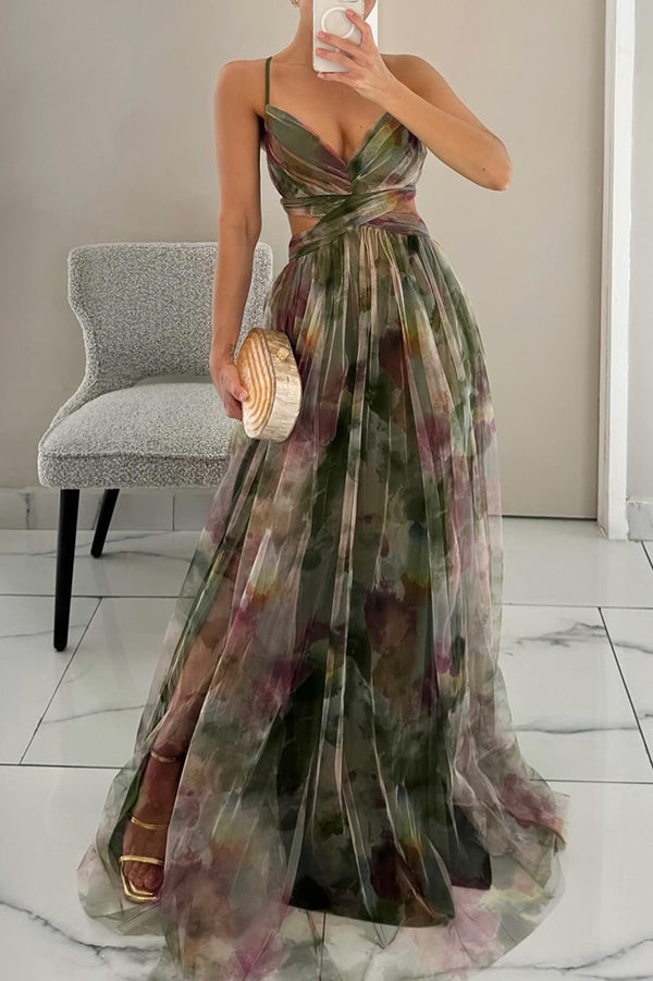Giselle™ - ENCHANTING FLORAL MAXI DRESS