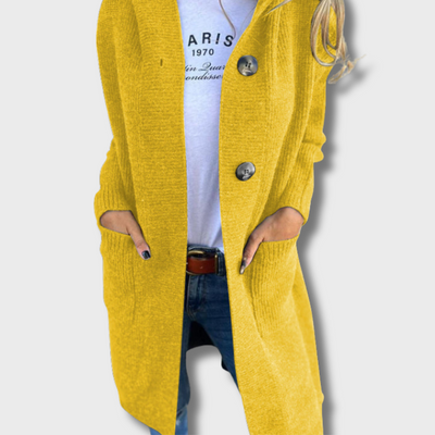 ZUZANA | Elegantní dlouhý pletený kardigan