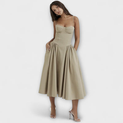 ZUZANA | Elegantní Korzetové Šaty Bez Ramínek