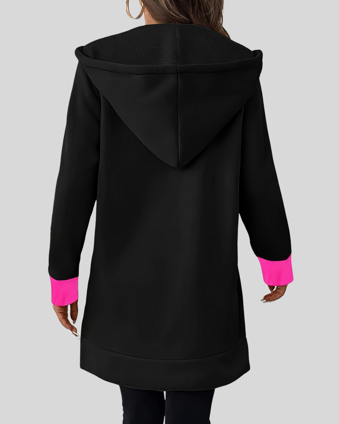 ZUZANA | Elegantní dlouhý hoodie