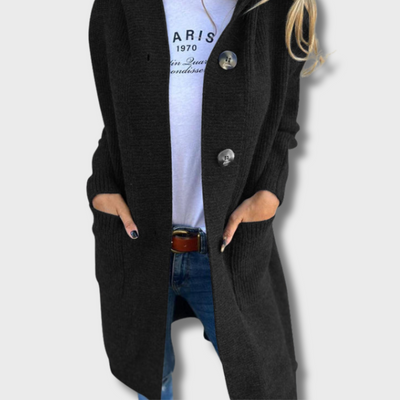 ZUZANA | Elegantní dlouhý pletený kardigan