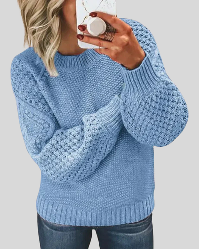 ZUZANA | Klasický vlněný svetr