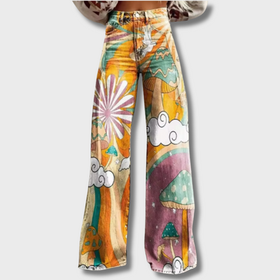 ZUZANA | Kafka boho vintage kalhoty