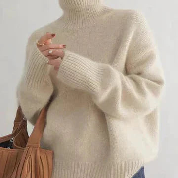 Amaya | Luxe Cashmere Turtleneck Sweater