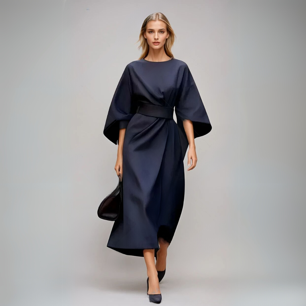 LILIANA |  CLASSIC LANTERN SLEEVE DRESS