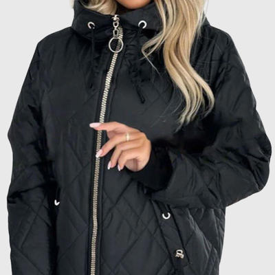 Lucia | Quilted Zip Jacket