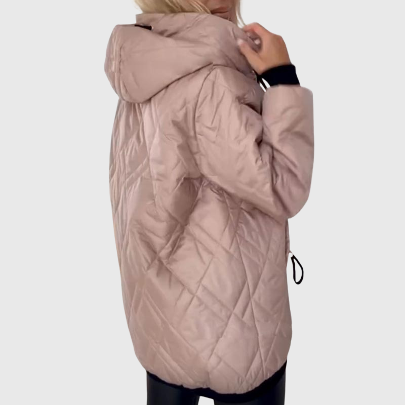 Lucia | Quilted Zip Jacket