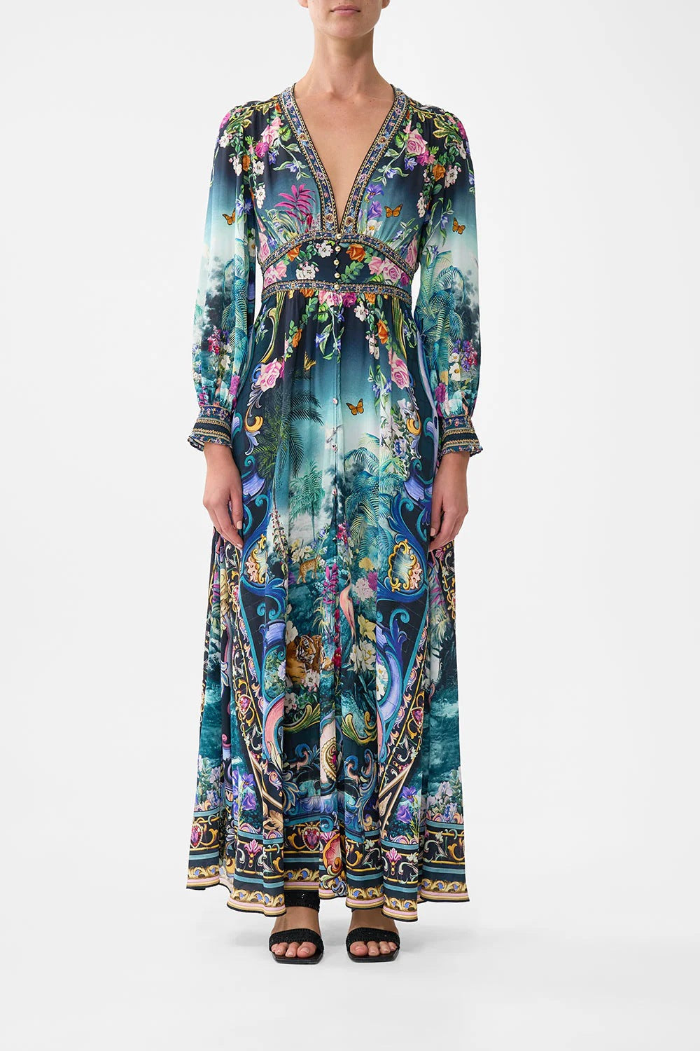 Talbot™ | Enchanted Jungle Luxe Maxi Dress