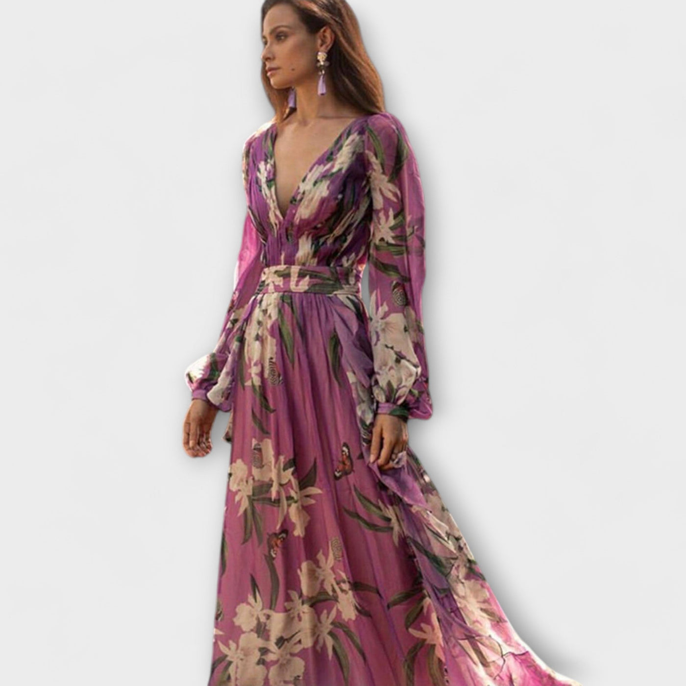 ZUZANA | Elegantní maxi šaty z vysoce kvalitního materiálu