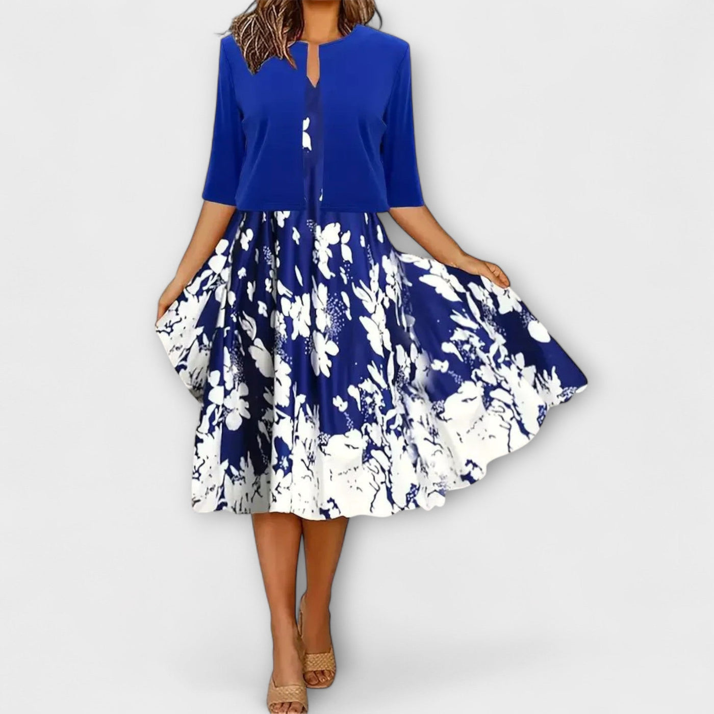 ZUZANA | Midi Šaty s Blazerem" can be rewritten as "ZUZANA | Midi Šaty s Blazerovým Sako