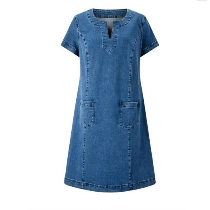SOFIA™ - SOFT SPRING DENIM DRESS