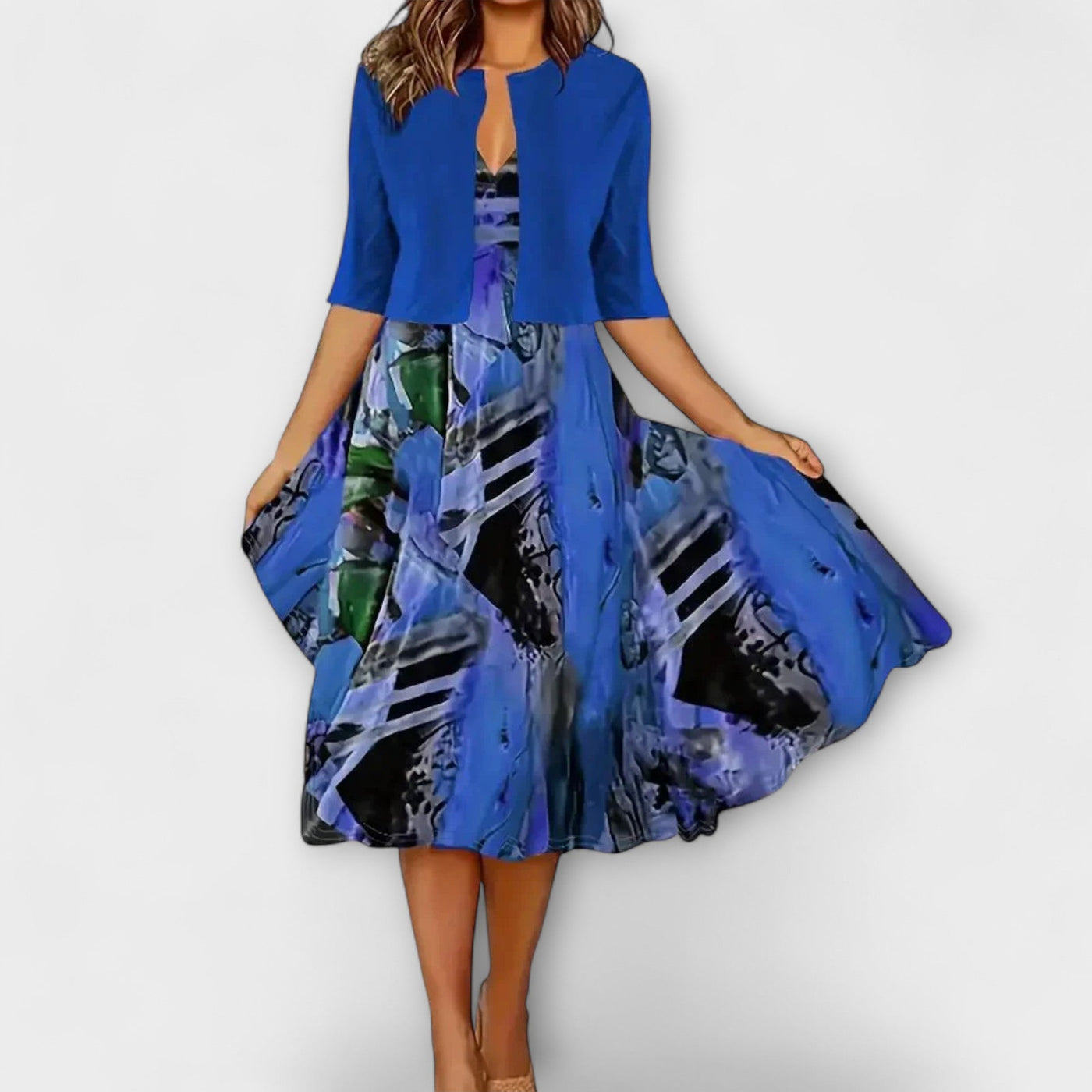 ZUZANA | Midi Šaty s Blazerem" can be rewritten as "ZUZANA | Midi Šaty s Blazerovým Sako