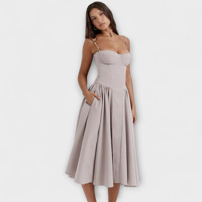 ZUZANA | Elegantní Korzetové Šaty Bez Ramínek