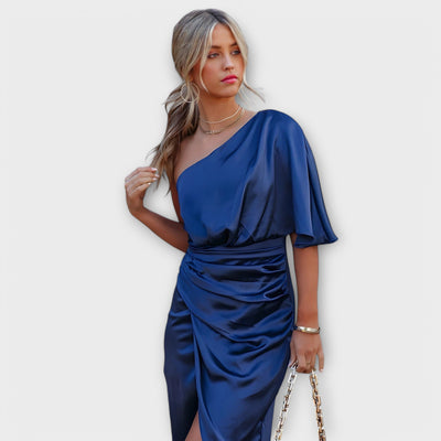 ZUZANA | Luxusní večerní šaty z hedvábí