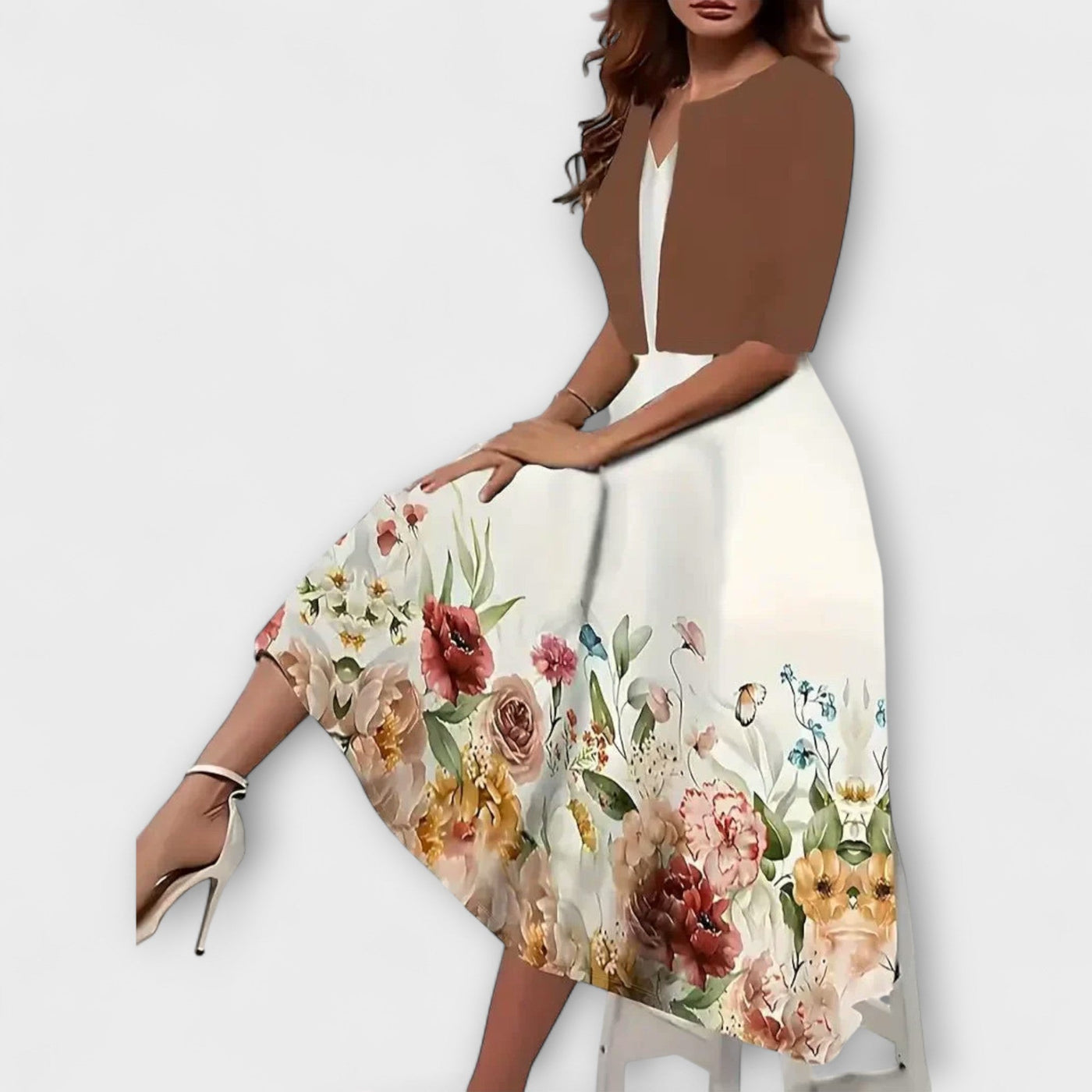 ZUZANA | Midi Šaty s Blazerem" can be rewritten as "ZUZANA | Midi Šaty s Blazerovým Sako