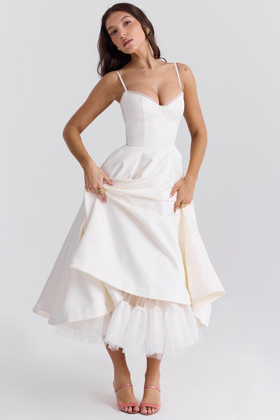 Aurelia | Ethereal Tulle Accent Dress